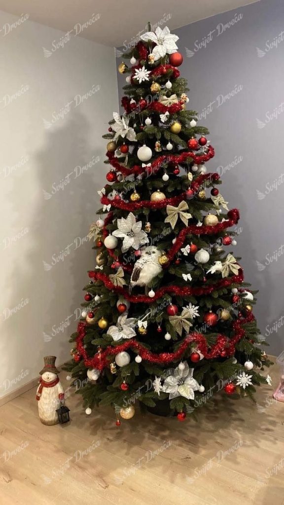 Umjetno božićno drvce 3D Kanadska Jela 210cm