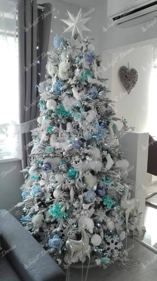 Umjetno božićno drvce 3D Kraljevska Smreka 210cm