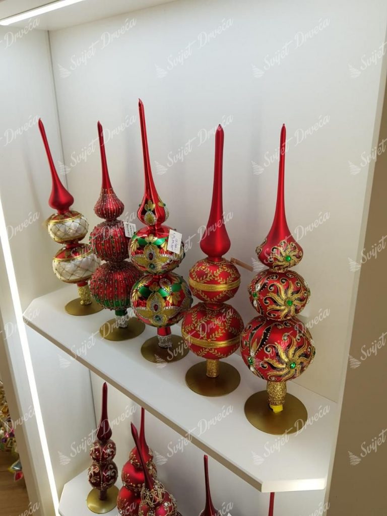 Božićni pikovi u retro stilu