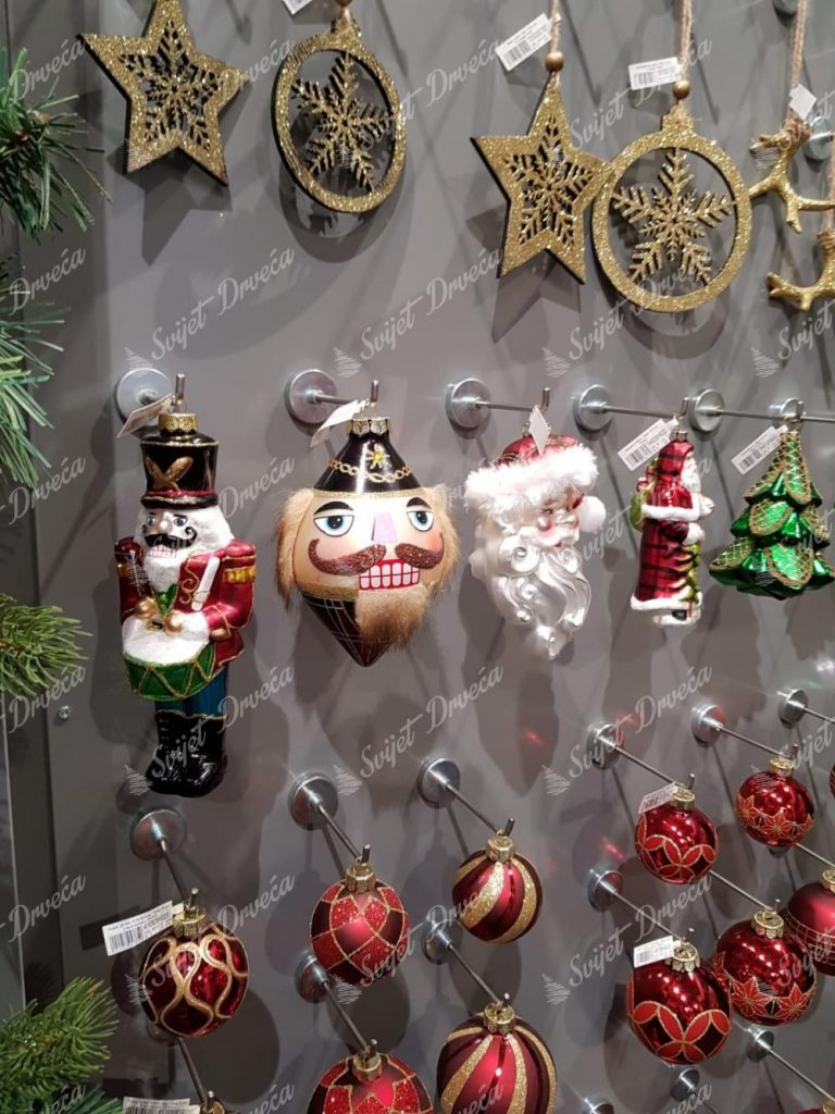 Retro božićni ukrasi
