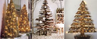 Drveno božićno drvce