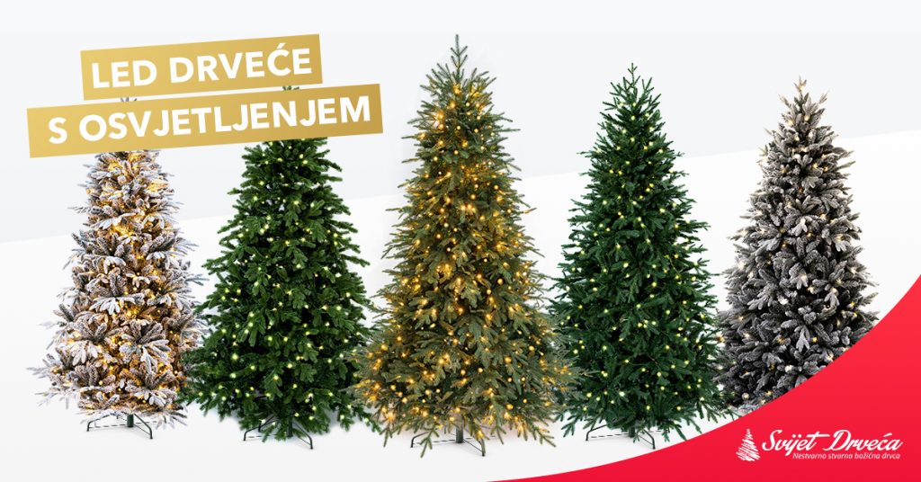 LED Drveće s osvjetljenjem