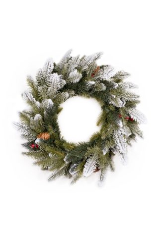 Božićni vijenac 3D Sniježna Jela