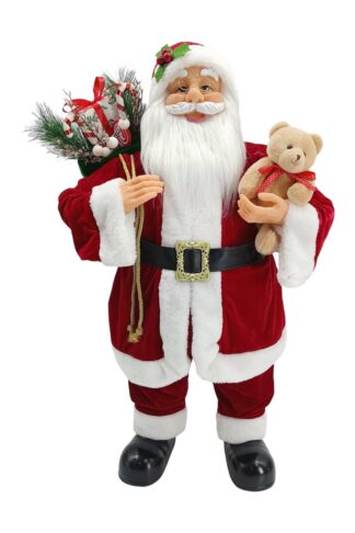 Dekoracija Santa Claus Tradicionalni 80cm