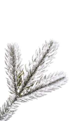 Umjetno božićno drvce 3D Arktička Smreka u saksiji