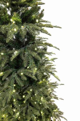 Umjetno božićno drvce 3D Vitka Jela LED
